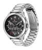 Tommy Hilfiger ASHER 1791852 Black Stainless Steel Quartz Watch Men's [Used]