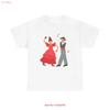 Vibrant Flaunisexco Dance Couple T Shirt Lovers Cultural Pride Festive Tee Vintage Top For Everyday Wear Slightly Casual