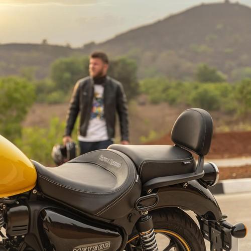 ROYAL ENFIELD Touring Rider Seat Black 350 Meteor