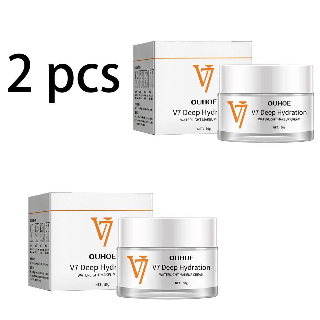 OUHOE Moisturizing Brightening Bare Face Cream, Nourishes and Repairs Skin, Hydrates, Brightens Skin Tone, For Face, 50g