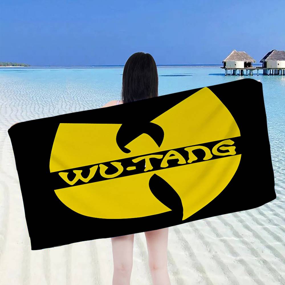 WU-TANG-CLAN HIP-HOP Combination Microfiber Beach Towel Absorbent Quick Dry Soft Yoga Swimming Resort Mountain Climbing Towel