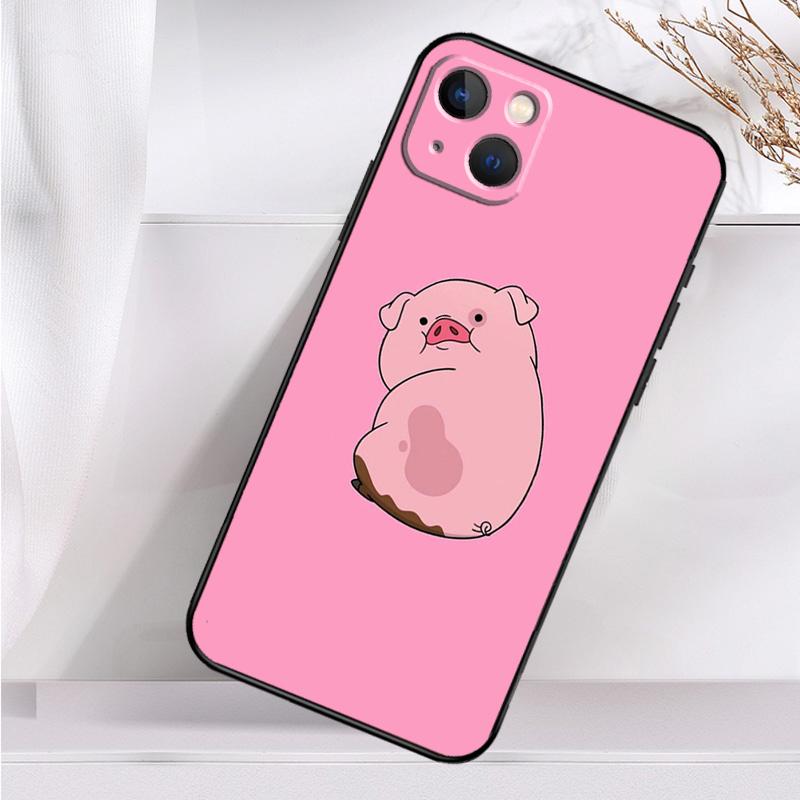 Cartoon Pig Shockproof Case For iPhone 17 16 Pro Max 11 14 15 Plus 12 13 Mini 16e 17 Air Phone Cover