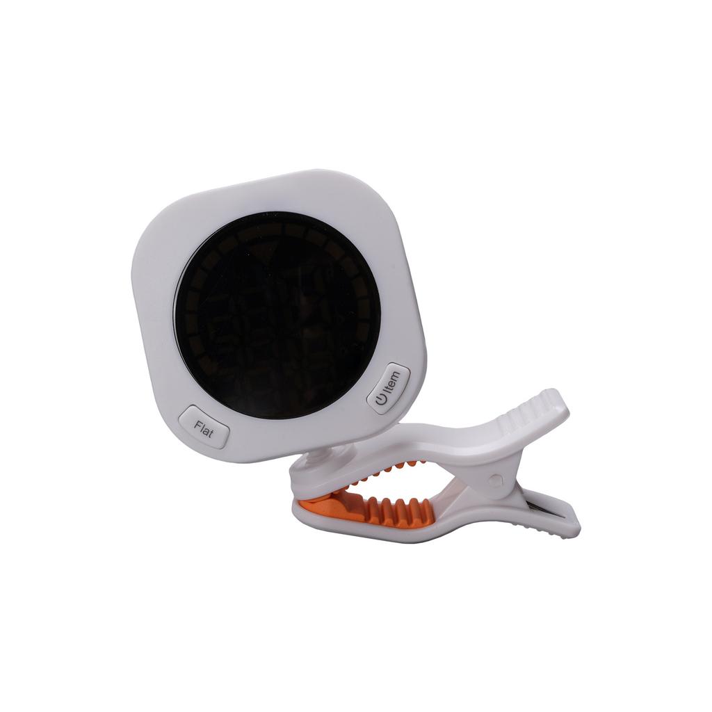 Guitar Tuner Clip On for Chromatic Guitar Bass Violin Ukulele Portable Guitar Tuner with Rotating Clip Color Screen