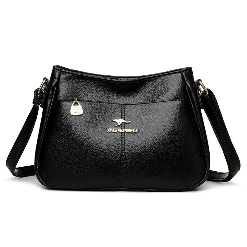 Single-shoulder Bag, Retro Multi-pocket Crossbody Bag, Women's Fashionable Mobile Phone Bag, Lightweight Shopping Bag