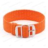 14mm 16mm 18mm 20mm 22mm Perlon Woven Nylon Watchbands Fabric Bracelet Military Men Watch Strap Metal Buckle Black Blue Band