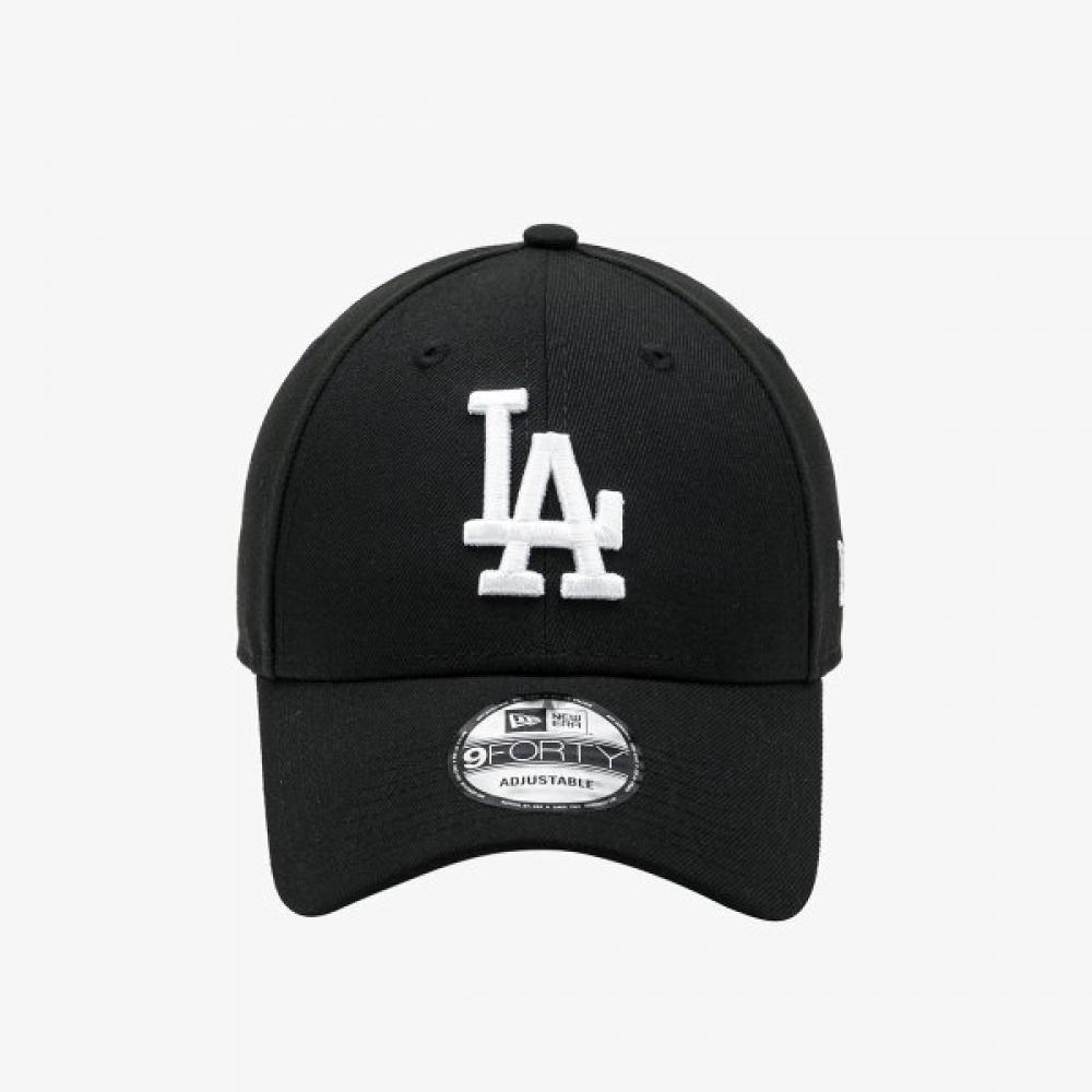 New Era Schwarz Auf Schwarz La Dodgers Kappe 14561874