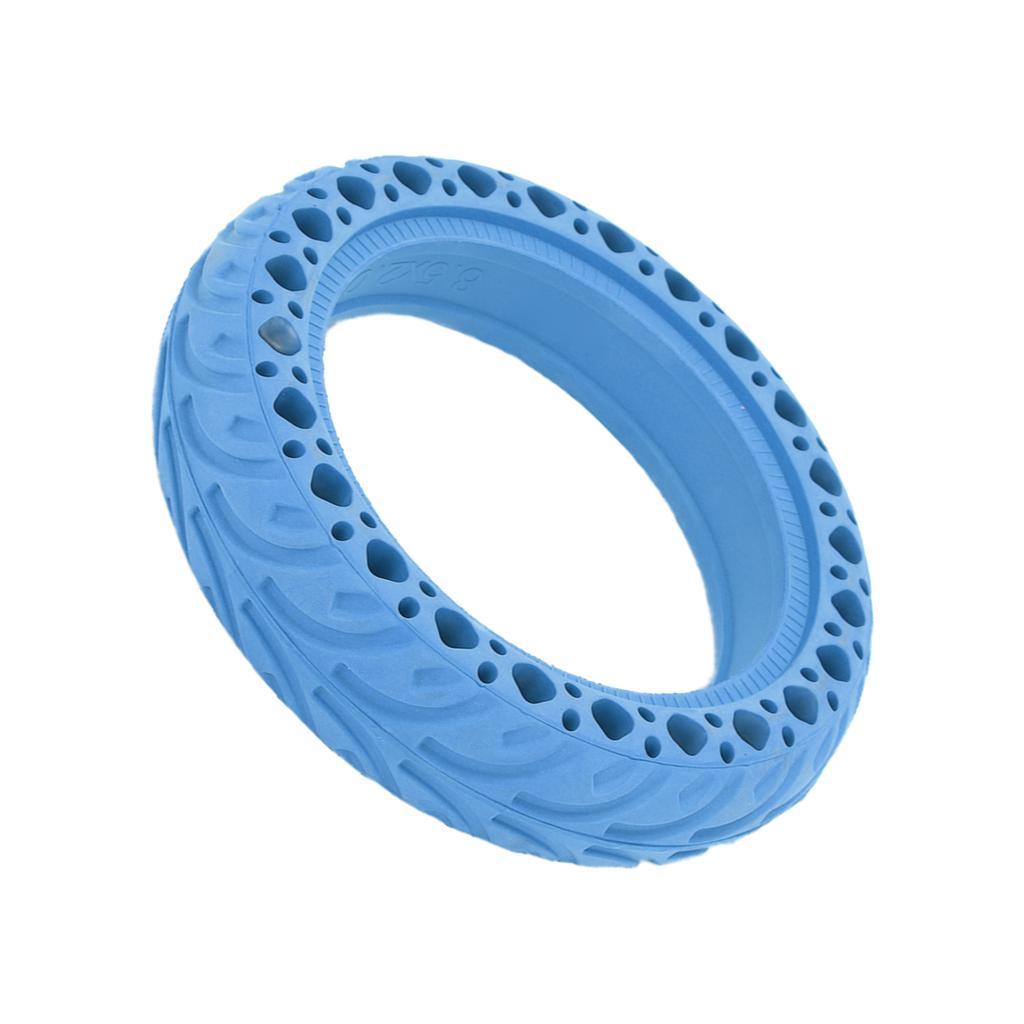 8.5x2.0 Electric Scooter Damping Tyre Durable Rubber Solid Tire for Xiaomi M365 ProBlue