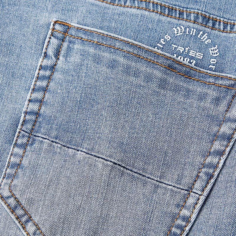 TRIES Men's 55255E0220 Washed Straight-Leg Denim Jeans