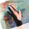 1Pc Artist Graphic Drawing Tablet Glove Double Layers Two Finger