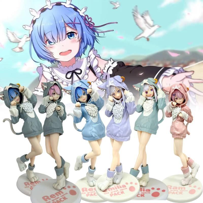 Starting Re Zero Life In Another World Emilia Figurine Anime Model Toy Statuary