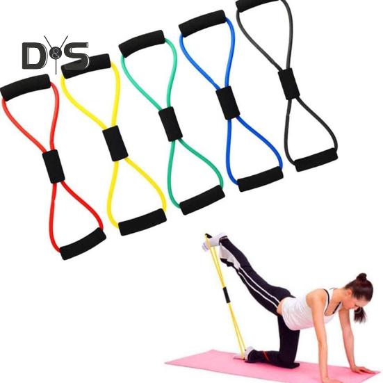 11ks/Sada Jóga Fitness Sada s Pilates kruhem Jóga míčem Glute Booty Páskou Osmičkovou odporovou gumou Strečinkovým pásem Domácí posilovací fitness vybavení