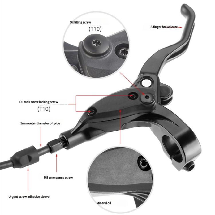 Quiet Hydraulic Road Bike Brake Calipers Corrosions Resistant Braking Calipers for Leisures Cyclists