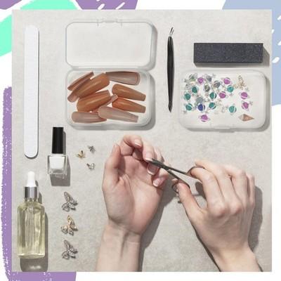 6 Packs Rectangle Small Clear Plastic Storage Containers Case Hinged Lid...