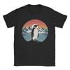Nihilist Penguin Mens T Shirt  Vintage Tees Short Sleeve Round Neck TShirt Cotton 4XL 5XL 6XL Clothes