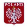 Patchion Polish Coat of Arms - Standard - Poland - Magnetic Backing - Embroidered Patch/Badge/Emblem