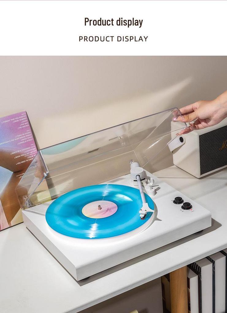 European Retro Gramophone Bluetooth Speaker for Vinyl Records