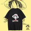 Bandai One Piece Anime Print TShirt Unisex Fashion Streetwear Loose Plus Size Cotton Short Sleeve