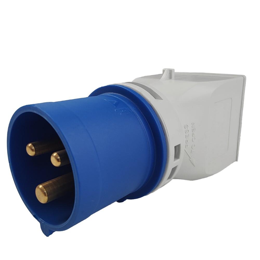 Adaptateur de Camping Prise CEE 16A vers Prise Britannique 13A 250V IP20