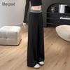 Women's Elastic Waist Wide-Leg Casual Pants