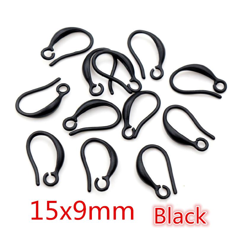 20pcs 3-Styles Gold Bronze Silver Plated Brass French Earring Hooks Wire Settings Base Settings Whole Sale