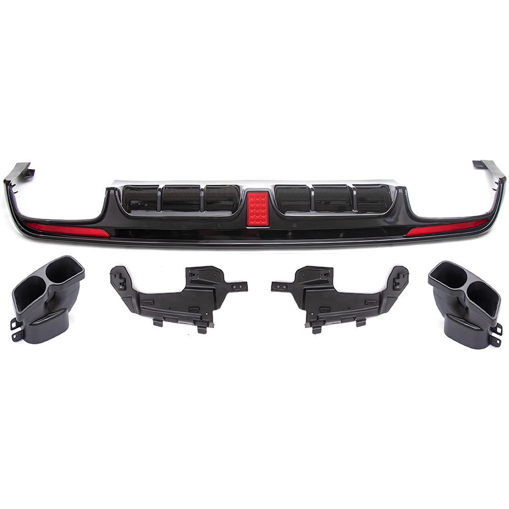 Mercedes-Benz S-Class W222 (2014-2017) Brabus Rear Diffuser Tailpipes with Quality Assurance