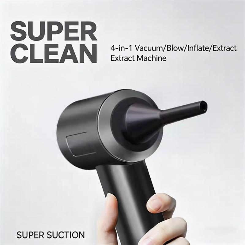 1SET Cordless Handheld Car Vacuum Cleaner Dual Use Suction and Blowing Portable Rechargeable for Car Interior