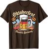 Bierkrug München Deutschland Festival Vibes Lustige Vibes Unisex T-Shirt