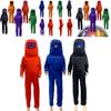 Among Kids 3pcs Us Cosplay Costume Children Halloween Party Show Sets Jumpsuit