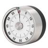 Magnetischer Timer, Magnetdesign, Edelstahl, 70 dB Alarm, hochpräziser visueller Timer für die Küche