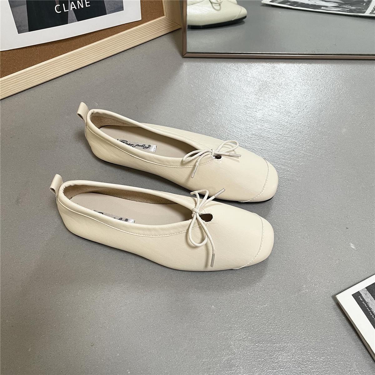 

Bailamos Brand Women s Vintage Flats Comfortable Leather Ballet Shoes Female Soft Dress Shoes Mujer Slip On Loafers Mujer 35