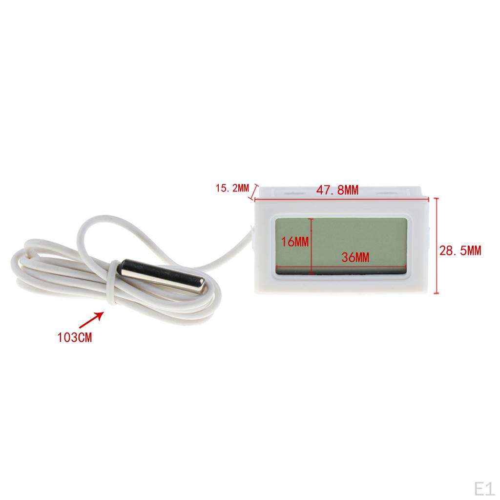 Aquarium Electronic Digital Water For Fish Tank Marine Temperature