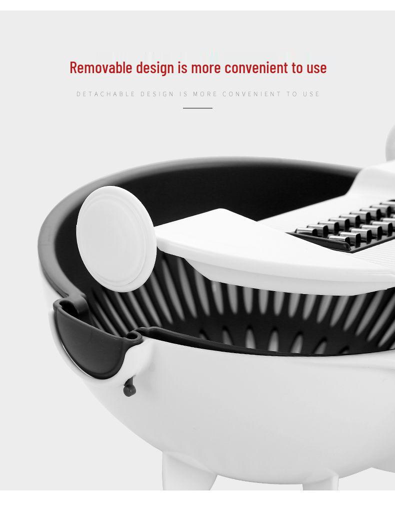 Home Jia Yue Multifunctional Vegetable Cutter: Slicer, Grater, Drain Basket, Shredder