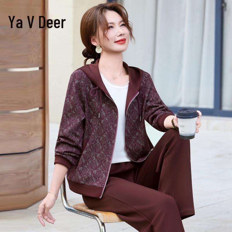 Женский повседневный спортивный костюм с капюшоном Yaloo 4XL