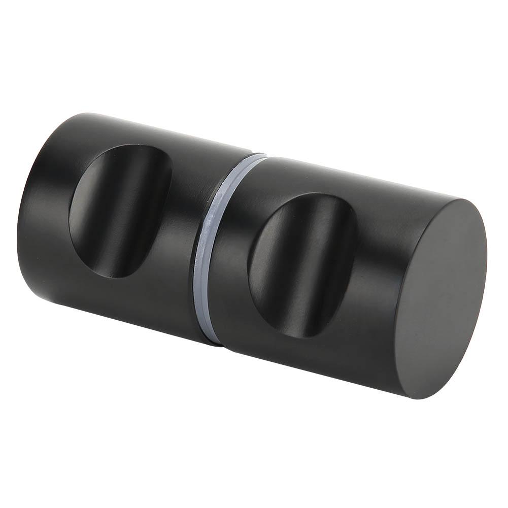 Stainless Steel Glass Door Handle Single Hole Door Pull for Shower Room Cabinet Furniture Aceesories