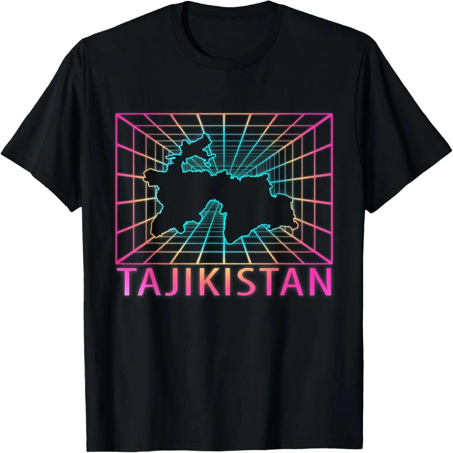 Карта Таджикистана Таджикская футболка XXXXXL чёрный