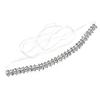 Silver Wedding Dress Belt Luxury Women Waistband All-match Bridal Rhinestone Belt  Woman Dresses