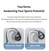 New M2 Dual Ear Hanging Bone Conduction Bluetooth Earphones - Wireless, Non-In-Ear, Sports Neckband Design