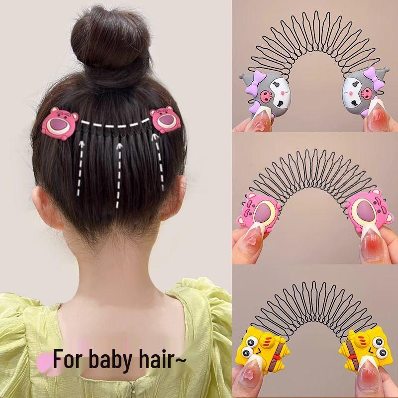 Children's Invisible Hair Styling Comb for Broken Hair - Perfect for Little Girl's Dance Styles