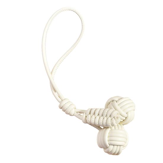 

Keychain Pendant Imitation Leather Smooth Surface Neat Stitching Key Chain Versatile Wallet Car