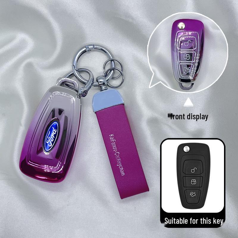 Ford Kuga Schlüsselhülle - Klappbarer Focus, S-Max, Tourneo Fernbedienungshülle
