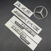 AMG W220 Pour Benz Chaud 3D ABS Chrome A45 Logo Kit Carrosserie Turbo 4MATIC Badge Emblème AMG Autocollant Étoile Arrière de Voiture Pour Mercedes Benz A45