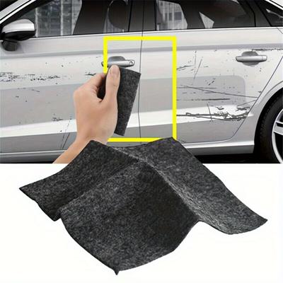 Magic Car Scratch Repair Cloth, Nano Cleaning Cloth Vehicle Scratch Remover Car Paint Deep Scratch Repair (6PCS)