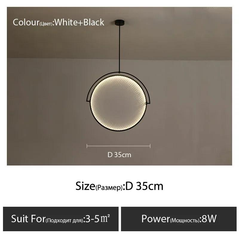 Nordic Internet Celebrity Fabric Restaurant Bar Creative Personalized Dining Table Lamp Simple Art Flying Saucer LED Chandelier Warm Light