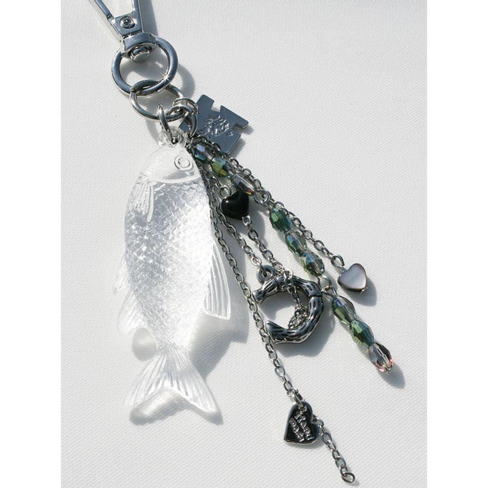 SIMILLENT FISH ME A WISH KEYRING_Dreamy Green