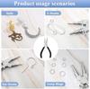 Professional Jewelry Pliers Set - Durable DIY Wire Winding & Ring Opening Tools for Beading, Crafting & Jewelry Making Kit