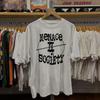 90s Menace II Society Aged White T-Shirt M