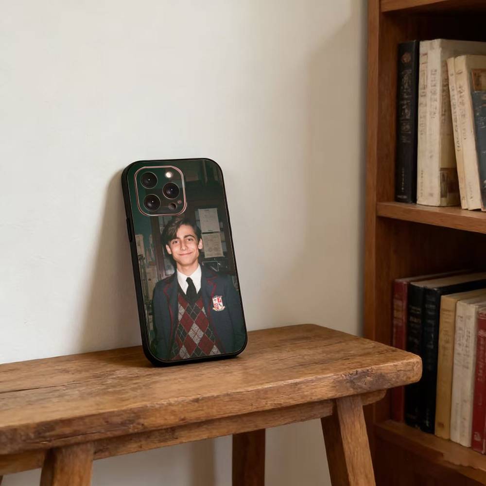 Aidan Gallagher Phone Case For iPhone 17,16,15,14,13,12,11 Plus,Pro Max,XS,Soft Silicone Black Cover