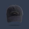 Aquiver 3d Embroidery Cotton Baseball Cap With Sun Protection For Outdoor Activities