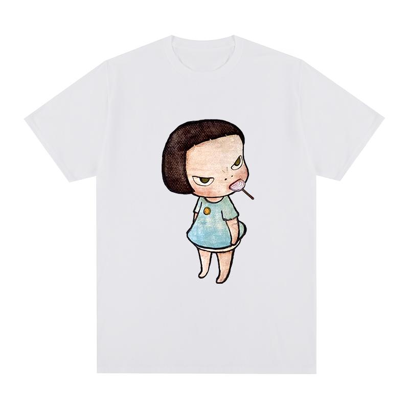 Yoshitomo Nara Eat Funny T-shirt Cotton Men T Shirt New TEE TSHIRT Womens Tops