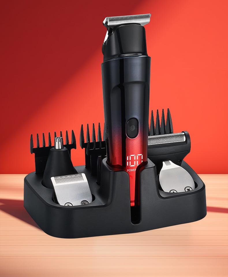 Rechargeable Electric Hair Clipper & Male Razor Set - Home Shaving & Self-Cut Tool